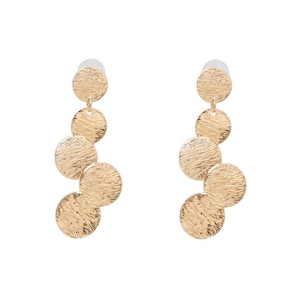 Earrings Women Moda Circle Bohemian Hoop Drop Cute Trendy Jewelry - Picture 2 of 4